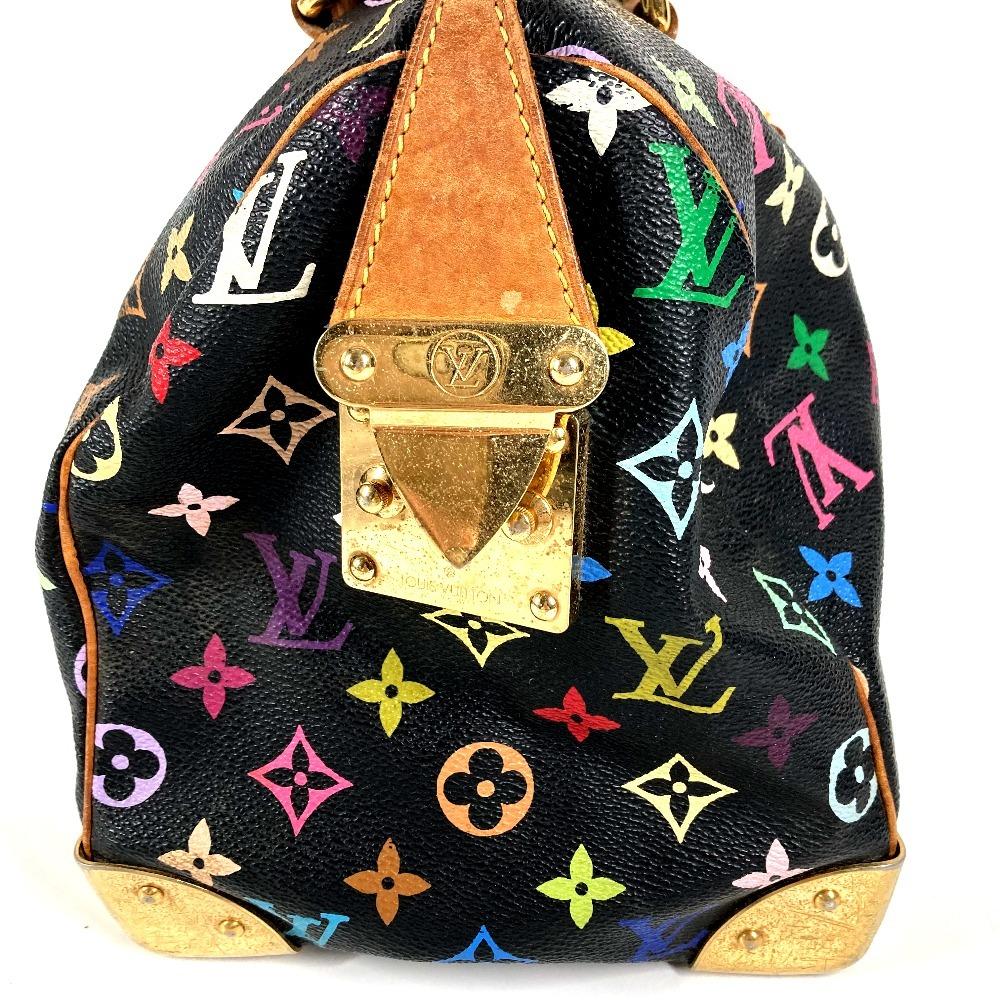 Louis Vuitton M92642  MonogramMulticolore Speedy30 Сумка-тоут Черный