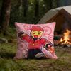 FForsakenS EElliot Polyester Printed Pillow Cover Square 30 35 40 45 50 55 cm Soft for Sofa Bed Car Home Decor