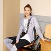 Li Ning Sports Lifestyle Series Свободная спортивная куртка с капюшоном женские куртки фиолетовые AFDR324-5