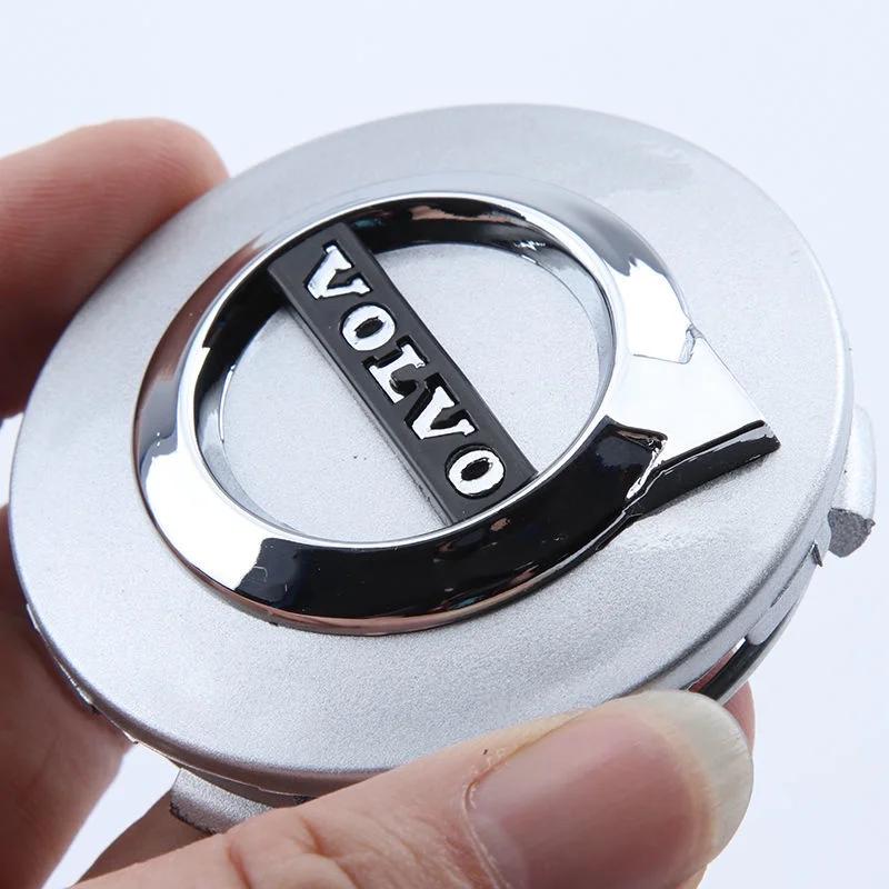 4 шт. 62 мм/64 мм подходит для Volvo V70S40XC90S60LS70XC60V40V50 Логотип Volvo для центральной крышки колпака автомобильного колеса шины.