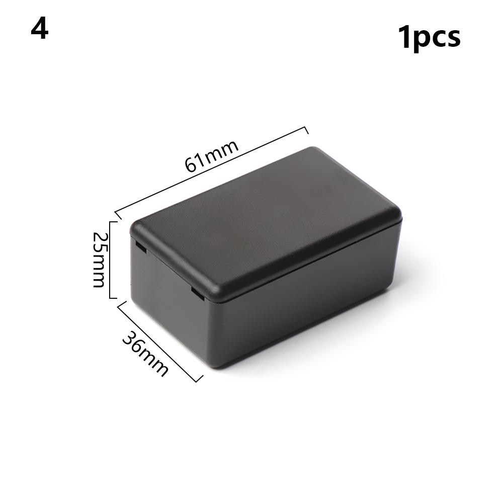Electronic Project Box Plastic White/Grey/Black Waterproof Cover Project Housing Instrument Case DIY Enclosure Boxes
