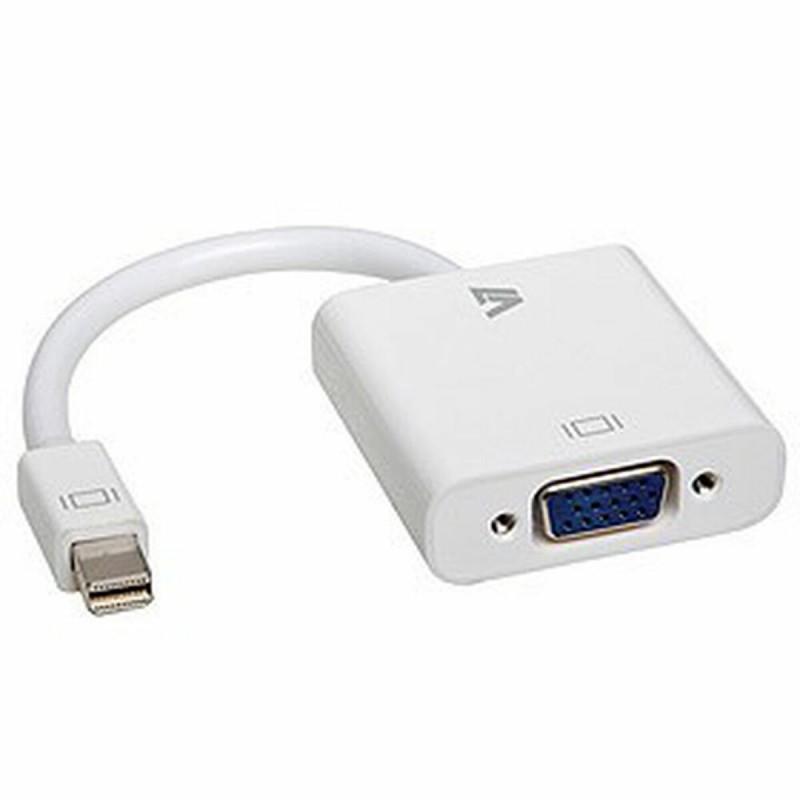 V7-Adaptador Mini DisplayPort a VGA V7 CBL-MV1WHT-5N Blanco