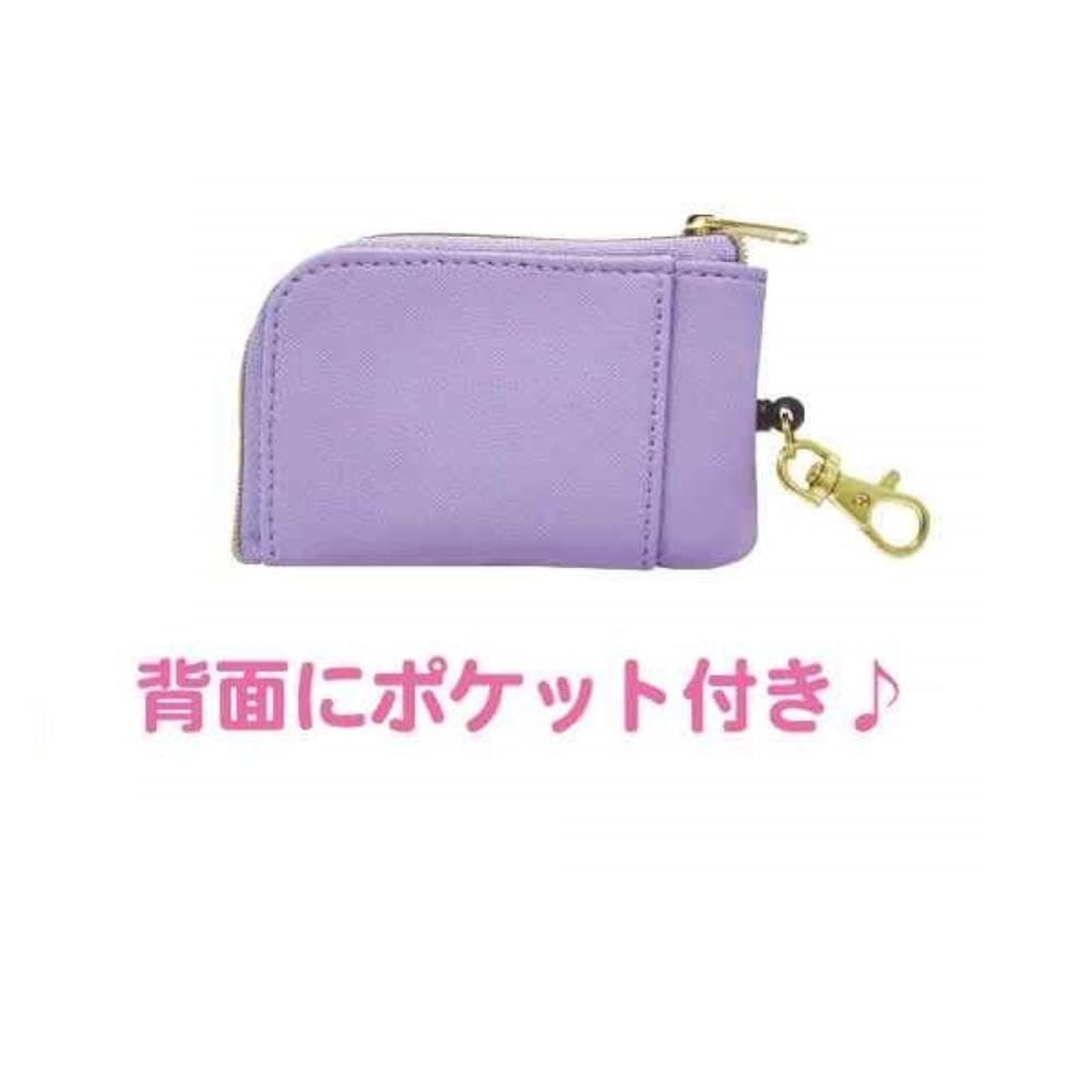 K Company Sanrio Персонажи Чехол для ключей с катушкой Kuromi SAC-REK-KU