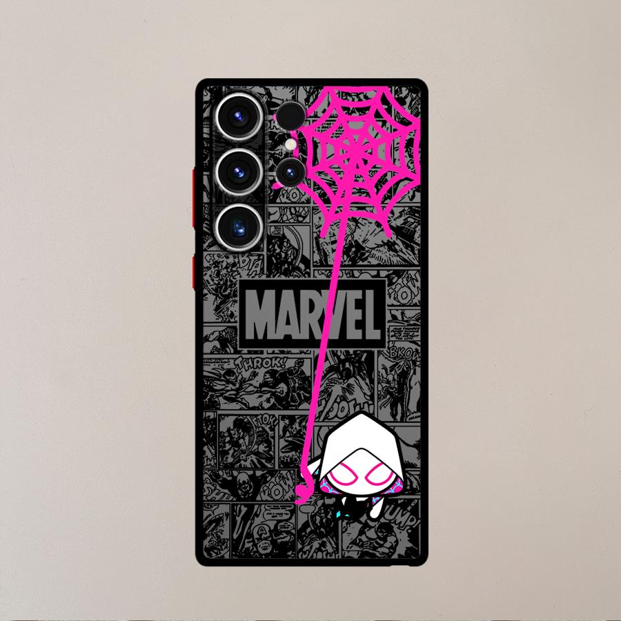 Милый Человек-паук Marvel Чехол для телефона для Samsung Galaxy S26 S20 S22 S24 Plus S21 S23 FE S25 Ultra Note 20 10+