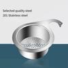 Stainless Steel Swan Sink Filter Basket For Kitchen Sink Garbage Filter Stainless Steel Filter Food
