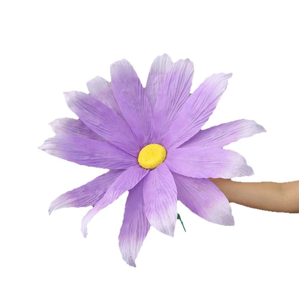 Giant Simulation Daisy 50cm Fake Flowers Welcome Flower Wedding Party Background Wall Decoration