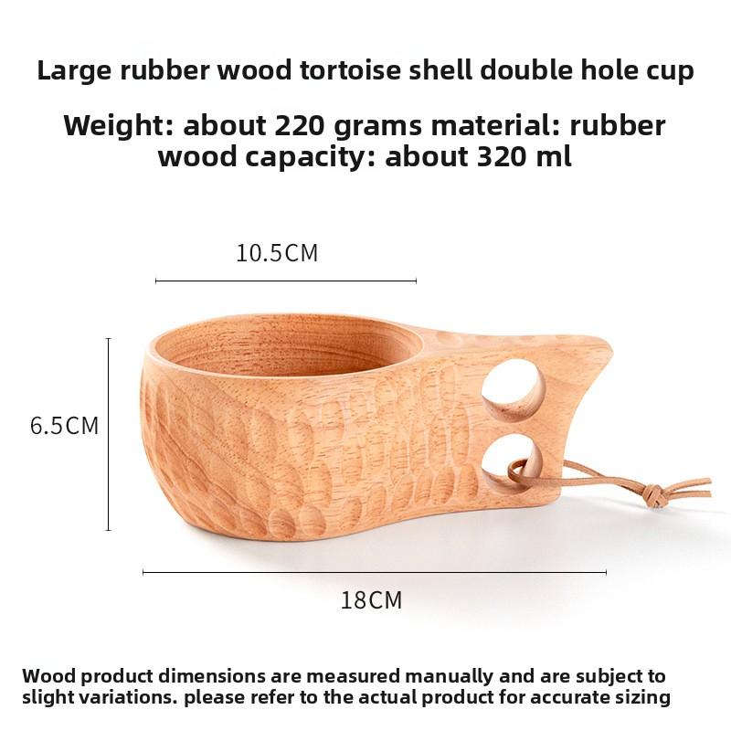 Сделай сам Деревянная чашка для молока из грецкого ореха, Салатница из акации, Дерево, Креативная кружка с ручкой, Кофейная кружка