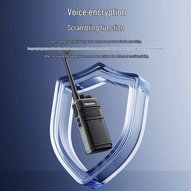 Newmine 338 Водонепроницаемая пылезащищенная рация дальнего действия (Китайская версия)