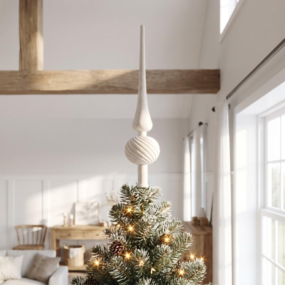 Pointed Top Christmas Tree Decoration Gourd-shaped Christmas Tree Ornaments New Year Decor