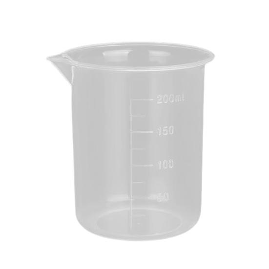 Plastic Measuring Cup Clear Graduated Cup Spout Design Multipurpose Mixing Cups Kitchen Baking Tools