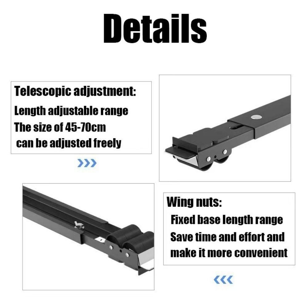 2PCS Movable Refrigerator Universal Wheels 24 Wheel Furniture Moving Tools