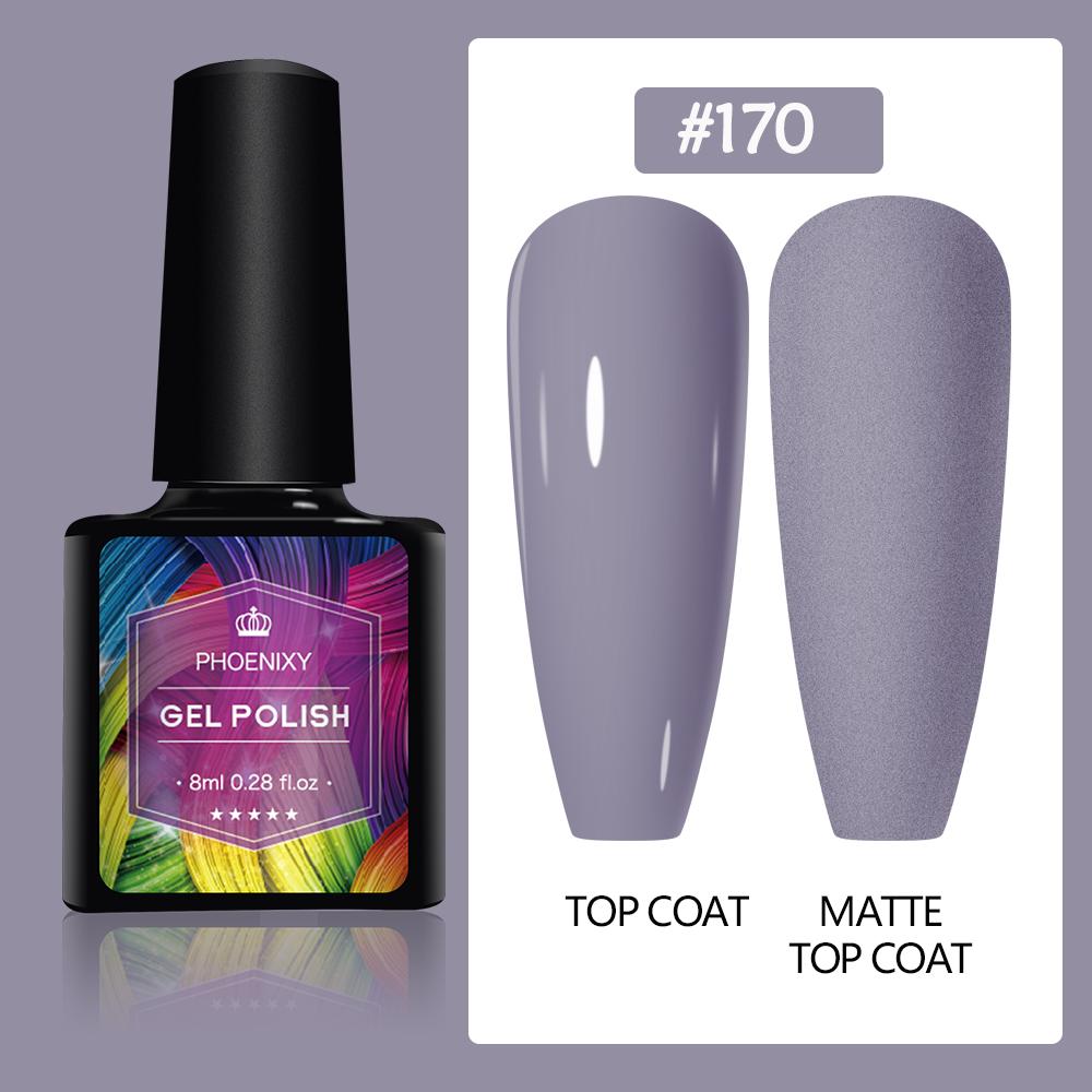 PHOENIXY 82 шт., 8 мл гель-лак для ногтей, УФ-гель для ногтей, стартовый набор, замачиваемый гель-лак, гель-лак для ногтей, дизайн ногтей, маникюр, салон «сделай сам», дома