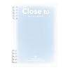 Блокнот А5 на спирали, румяна: Съемный, На кольцах, Удобный захват, Идеально подходит для дневников и заметок учеников начальной школы с горизонтальными линиями.