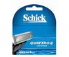 Сменные лезвия Schick Quattro 4, 4 шт.