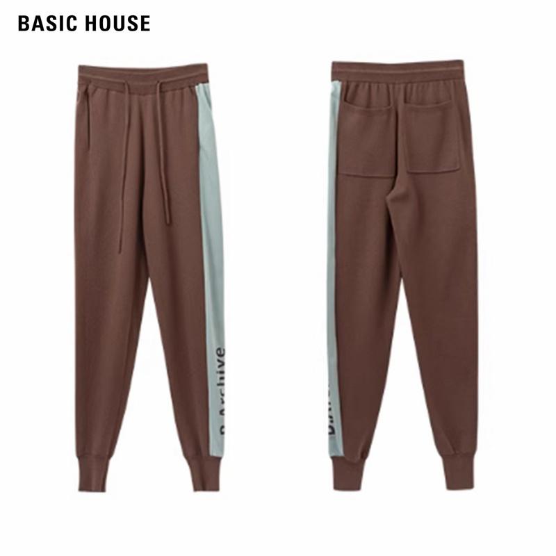 Fashion splicing waist cinching casual pants [Korean brand selection, please refer to size chart]