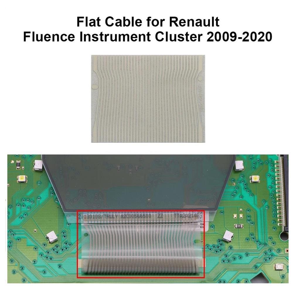 Pixel Flat Cable for Renault Fluence (2009-2020) / Megane 3 (2008-2016) Instrument Cluster