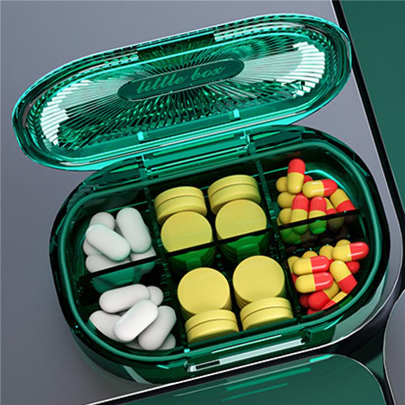 4/6 ячеек ящик для хранения таблеток дорожные коробки для хранения лекарств разделение лекарств мини портативный органайзер контейнер с уплотнительным кольцом