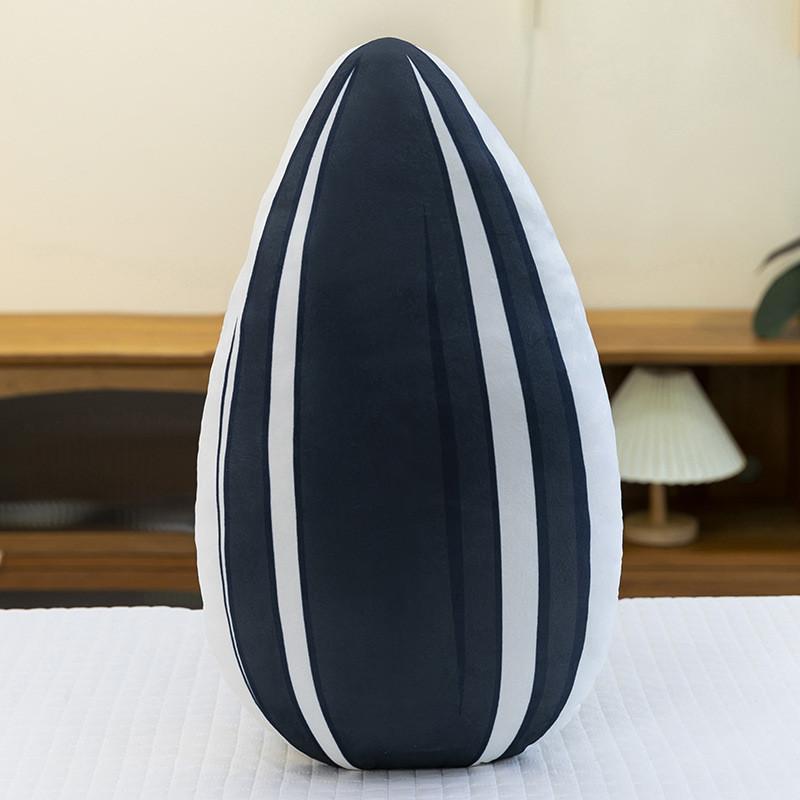 Adorable Seed-shaped Plush Cushion Premium Pp Cotton For Comfortable Home Decor And Gifts
