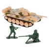 Модель основного боевого танка в масштабе 1/72, игрушка с фрикционным приводом и шестеренками