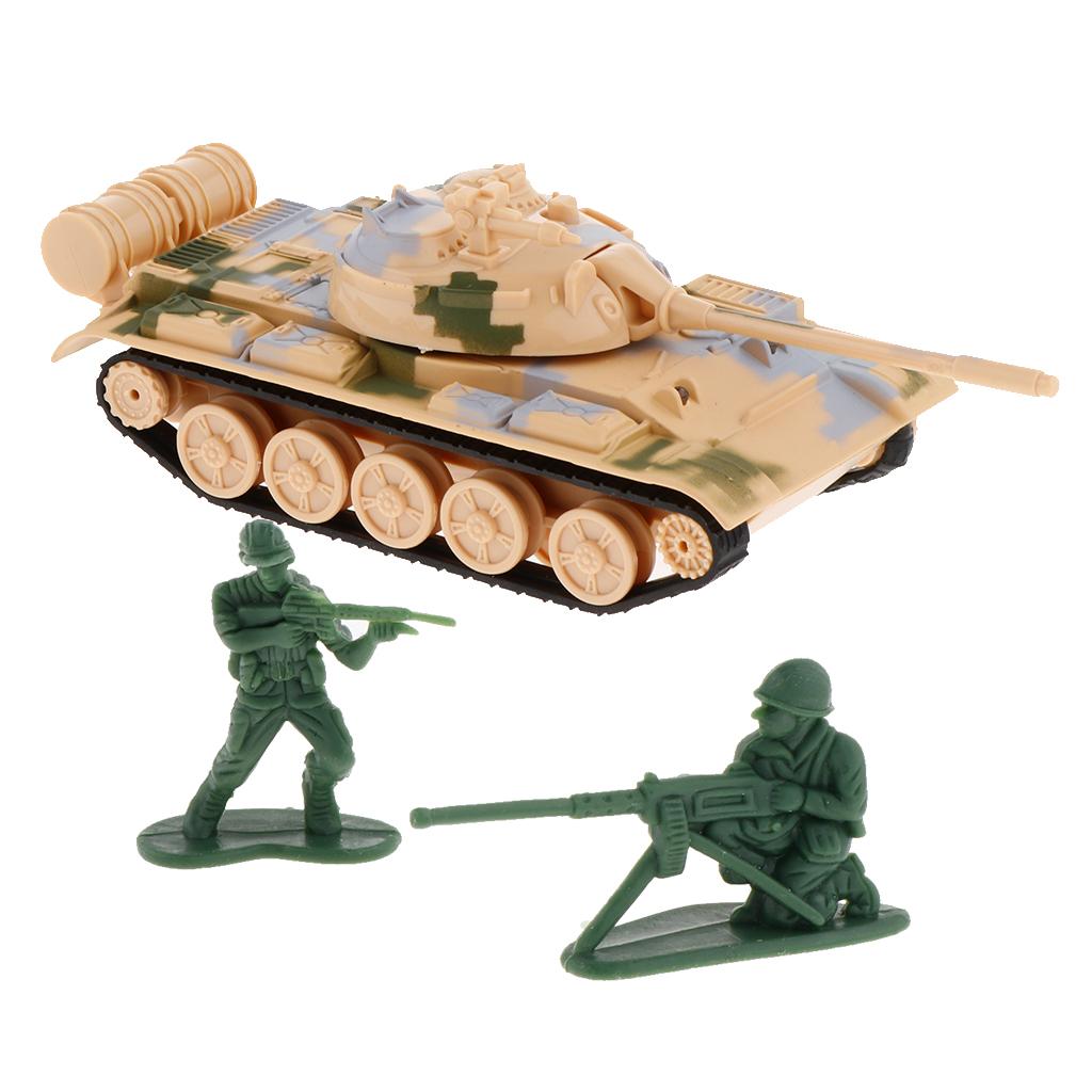 Модель основного боевого танка в масштабе 1/72, игрушка с фрикционным приводом и шестеренками