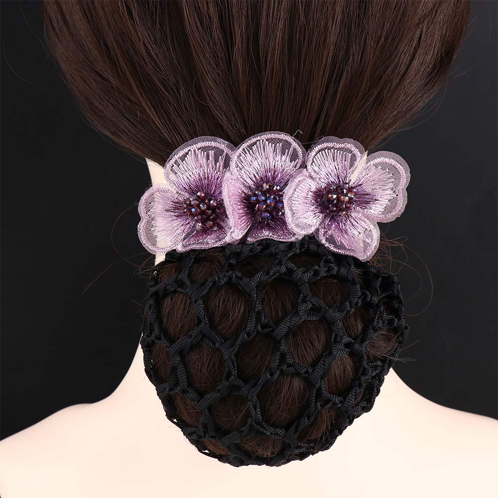 Nurses Back Of The Head Hair Accessories Korean Style Headdress Women Hairpin Bow Bun Net Snood