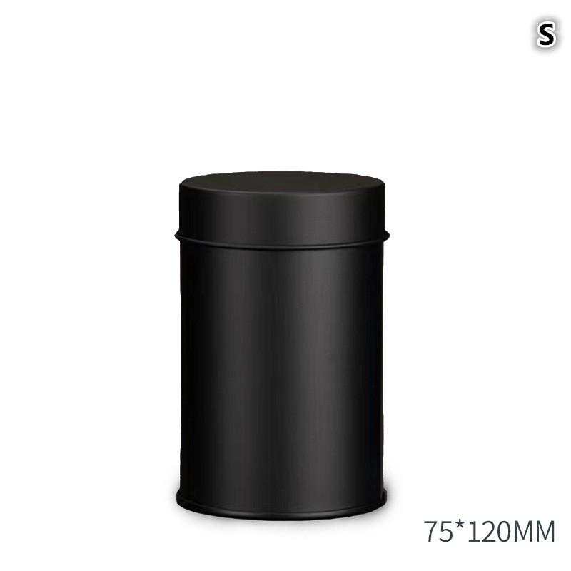 Жестяная банка для чая из нержавеющей стали, банка для кофе и чая с герметичными двойными крышками, контейнер для хранения листового чая, кухонная чашка