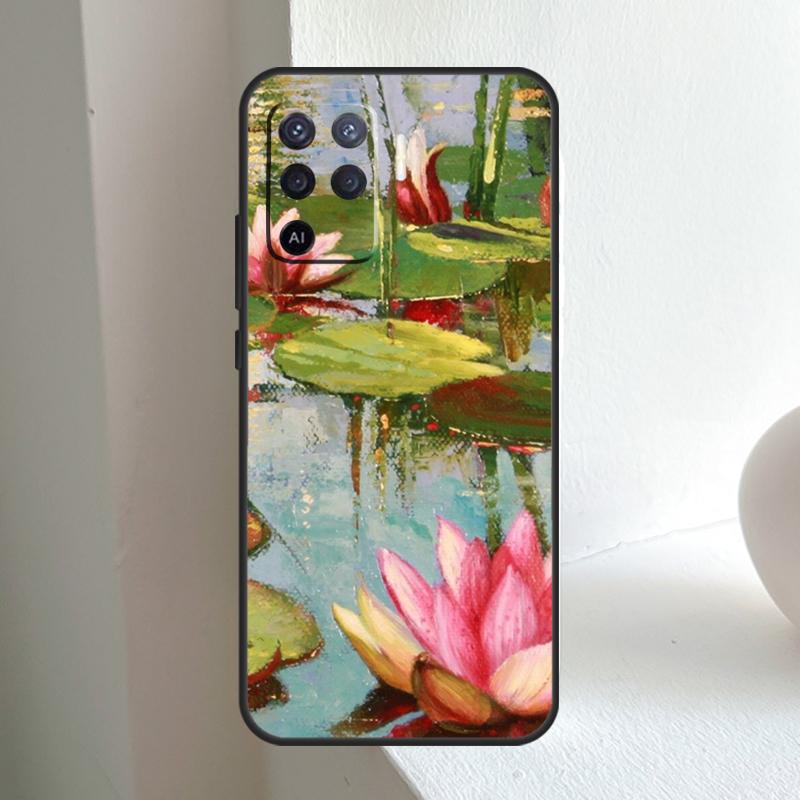 Monet Oil Painting For OPPO A74 A54 A94 A17 A57 A15 A16 A76 A96 A18 A38 A58 A78 A98 A40 A60 A80 A5 A6 Pro Case