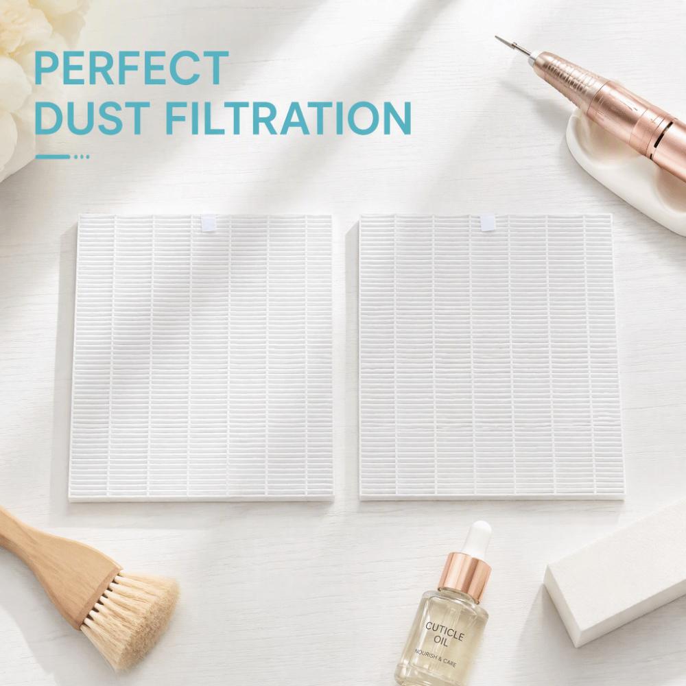 Reusable Nail Dust Collector Filter High Efficiency Dust Collection Filter Nail Dust Collection