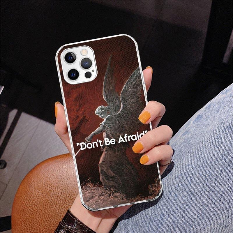 Son Of God Jesus Cross Holy Light Phone Case For iPhone 13 12 Mini 11 Pro Max XS XR X SE 7 8 Plus 5S 5 6S 6 Gift Print Cover Fun