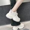 New Height-increasing Dad Shoes Casual and Versatile Thick-soled Thin Women's Shoes