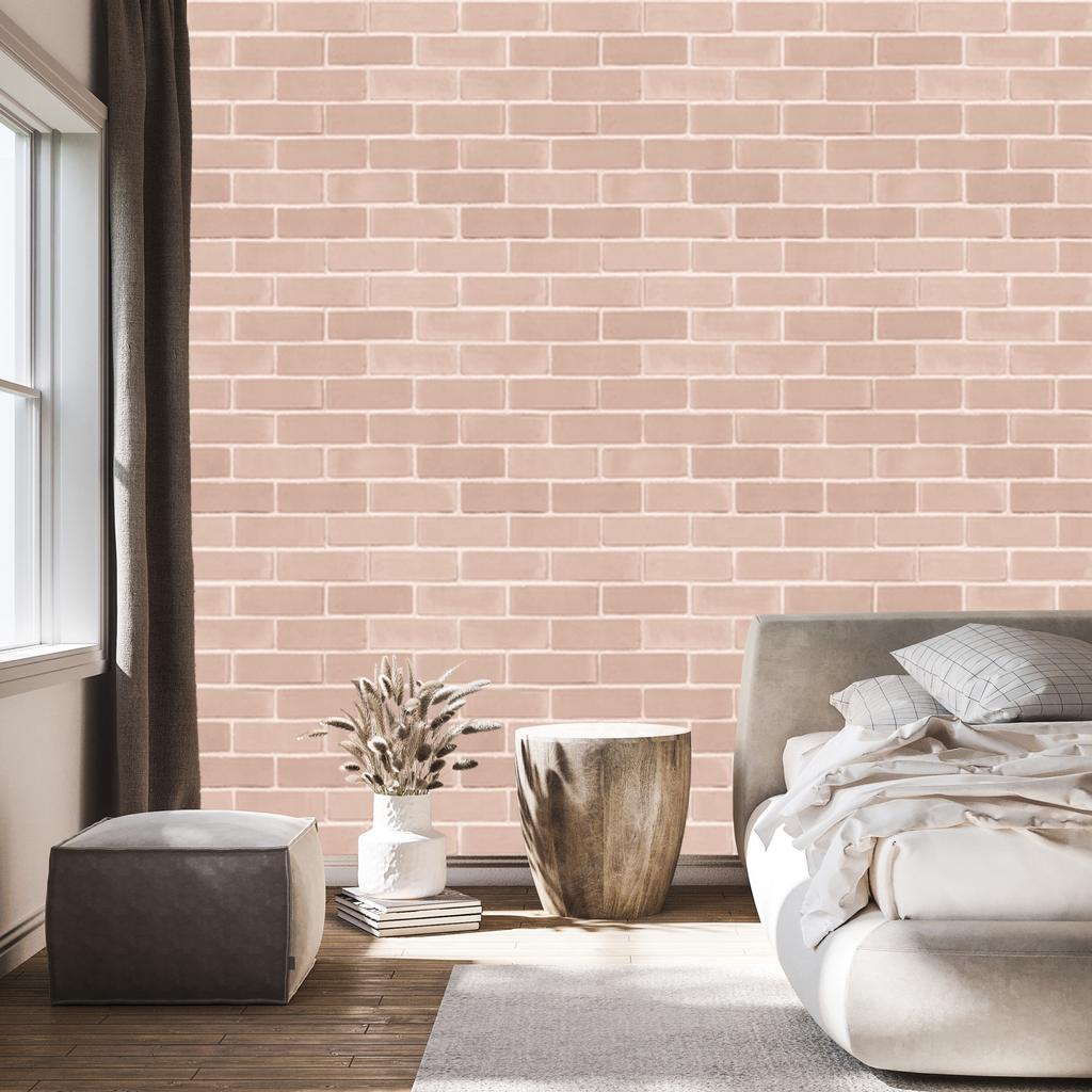 Brick wallpaper modern 3D effect for living room and bedroom 50x1000