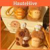 Plush Keychain Capybara Baking Wearing A Chefs Hat Toast Design Gift For