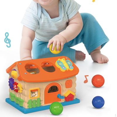 Монтессори обучающая сенсорная игрушка-стук для детей от 1 до 4 лет