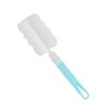 Длинная ручка для бутылочек Щетка для универсальной губки для чистки вакуумных бутылочек для кормления