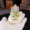 Туалетный столик шкатулка для украшений эмалированный цвет ящик для хранения подарок кольцо ожерелье шкатулка для хранения украшений перекидной ремесленное украшение