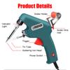 Welder Equipment Kit Welding Machine Hand-held Electric Automatic Tin Feeding EU 220V Repair Tools Soldering Iron Gun 60W