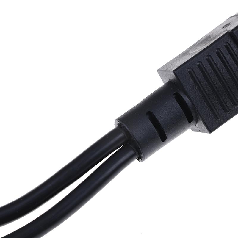 Y-образный разветвитель кабеля питания PDU для сервера ИБП C14 на C13. Шнур питания блока питания 30 см