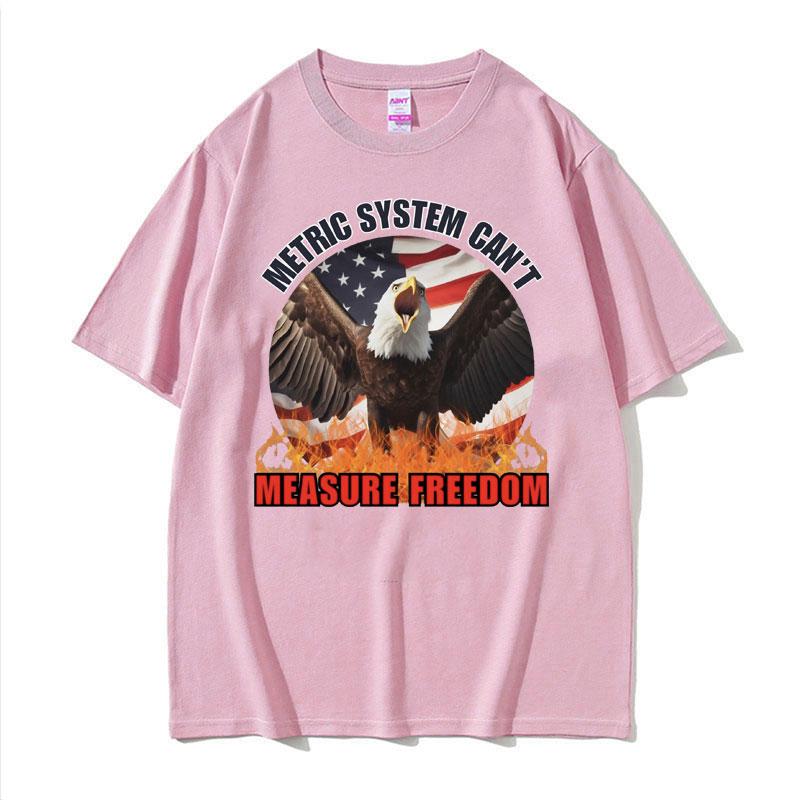 Wtf Is A Kilometer Meme Funny T Shirt Metric System Cant Measure Freedom Print Tee Shirt Men Women Oversized Streetwear Tshirt