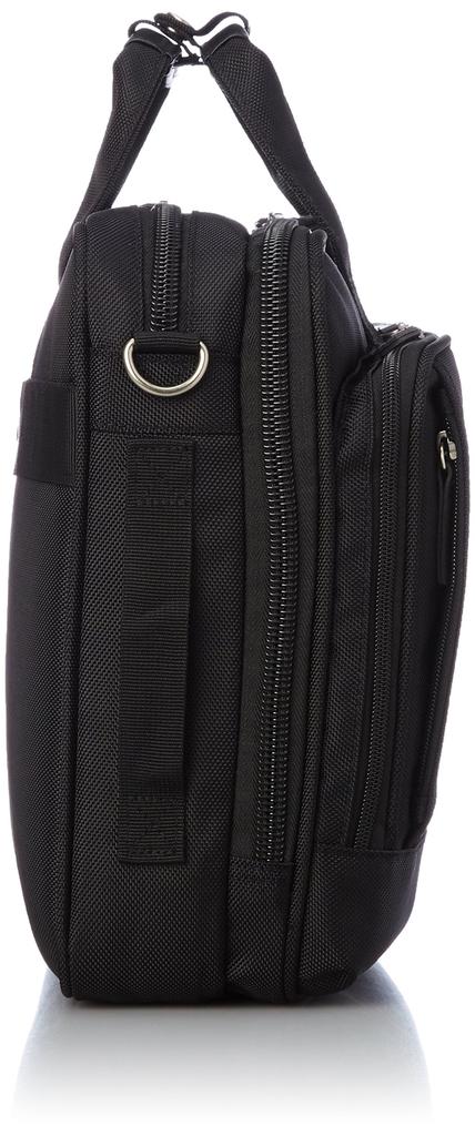 Деловая сумка P1680D 2way Совместима с хранилищем A4 Оснащена функцией расширения вставки BK [Captain Stag] B5PC, Легкая, вместительная,