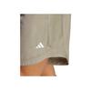 Adidas Шорты для тренировок Hiit Base с простым логотипом и эластичным поясом, мужские плавки, серебристо-серые IB7911
