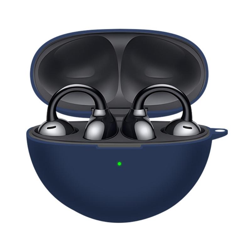 Защитный чехол-скин для зарядного кейса наушников FreeClip, пыле- и ударопрочный чехол из мягкого силикона