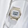 Casio Серия All Metal Цифровые часы с квадратным циферблатом Женские часы Белые GM-S5600G-7PR