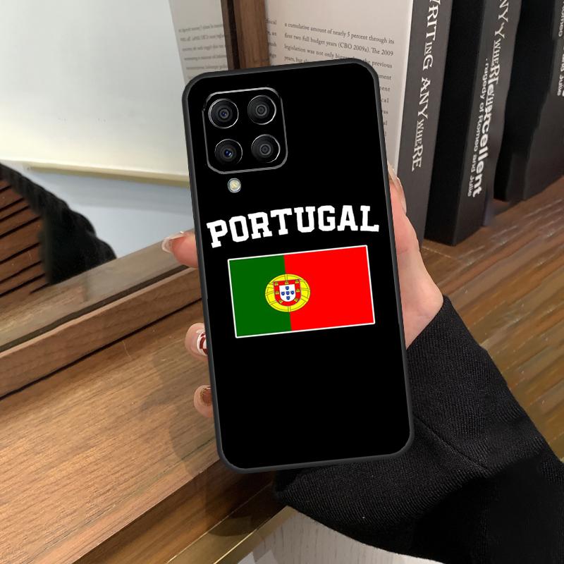 Чехол с флагом Португалии для Samsung Galaxy M56 M16 M36 M33 M53 M13 M12 M32 M52 M20 M15 M55 M31 M14 M35 M34 M54