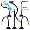 Automatic Irrigation Kit Bendable Garden Watering System with Adjustable Brass Sprayer Nozzles 3 Pressure Modes DIY Installation Irrigation Set for