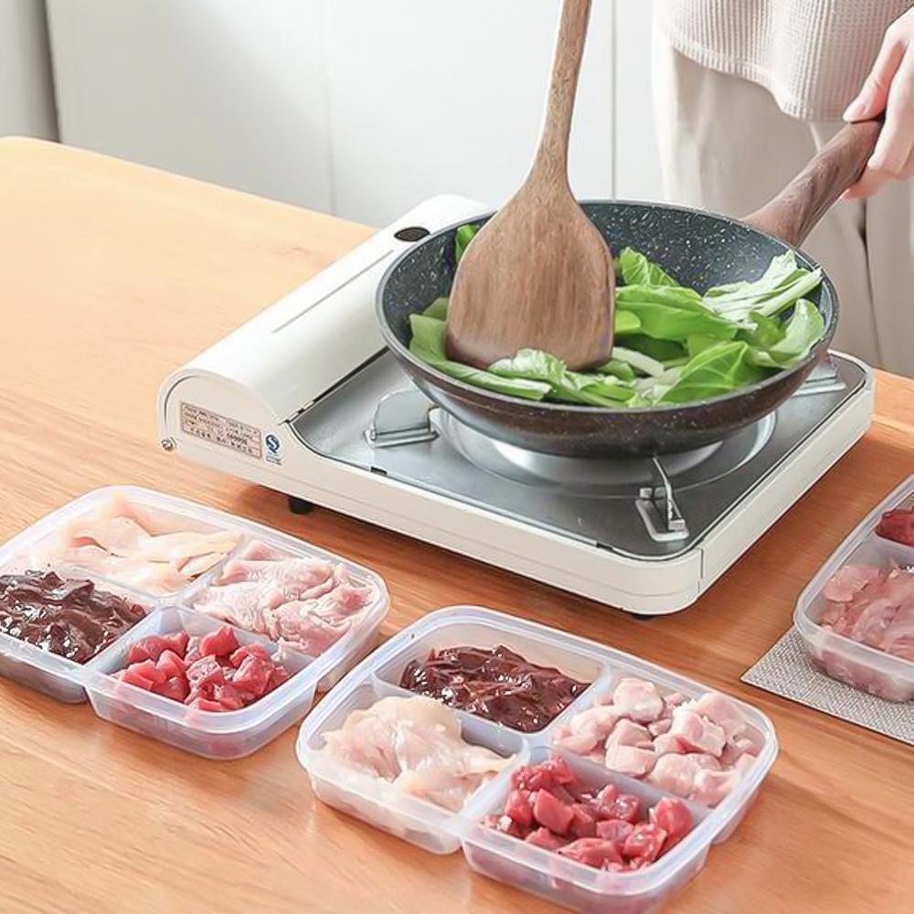 1PCS Food Compartmentalized Fresh Box