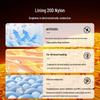 Спальный мешок-кокон Jingzao с 90% пуха серой утки
