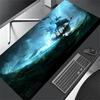Stormy Seas Ship Ocean Mousepad Desk Mat Gaming Mats Desk Decorating Supplies Mouse Pad Long Pad Office Decor Set Up Carpet