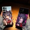 Чехол для телефона A-Ame-Chan NGO Needly Girl для Samsung S25, S24, S21, S22, S23, S20, Ultra, S26, Plus, Fe, Note, 5G Черный