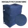 Footrest Pillow Travel Foot Rest Pillows Foot Pad PVC On Airplane Car Bus Inflatable Adjustable High 3 Layers