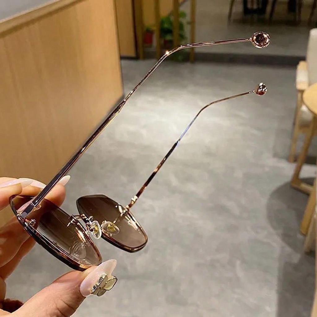 Солнцезащитные очки Новые солнцезащитные очки без оправы с металлической оправой Солнцезащитные очки с металлической оправой Женские модные очки Мужские солнцезащитные очки Женские солнцезащитные очки